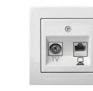 Twisted pair pinout (8 wires): color scheme, connection sequence Installation of a rj 45 network socket