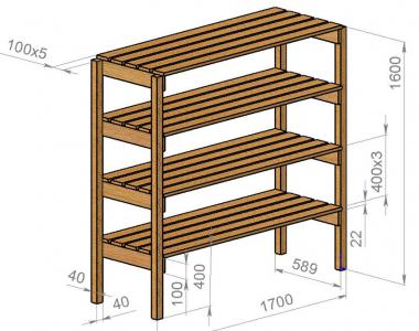 قفسه ساخته شده از میله: گزینه های ساخت